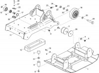 Altrad Belle RPX 35 Compactor Plate Spare Parts - Baseplate Assembly